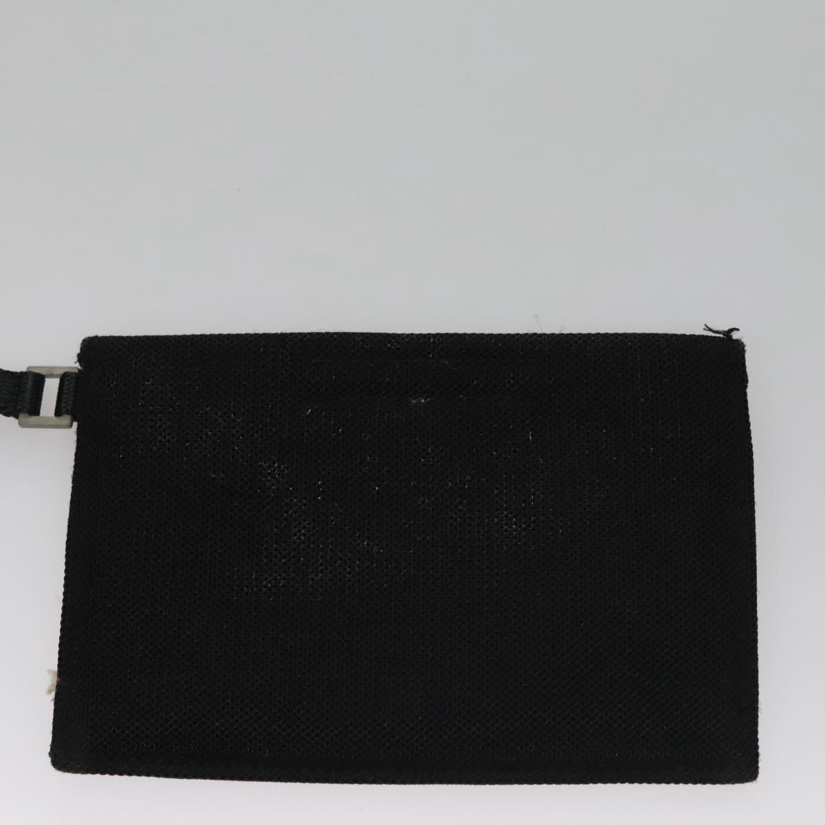 PRADA Tote Bag Nylon Beige Auth bs21295