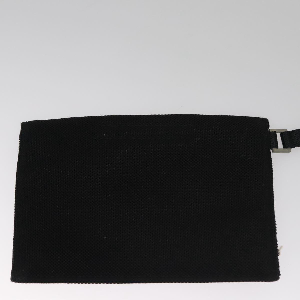 PRADA Tote Bag Nylon Beige Auth bs21295