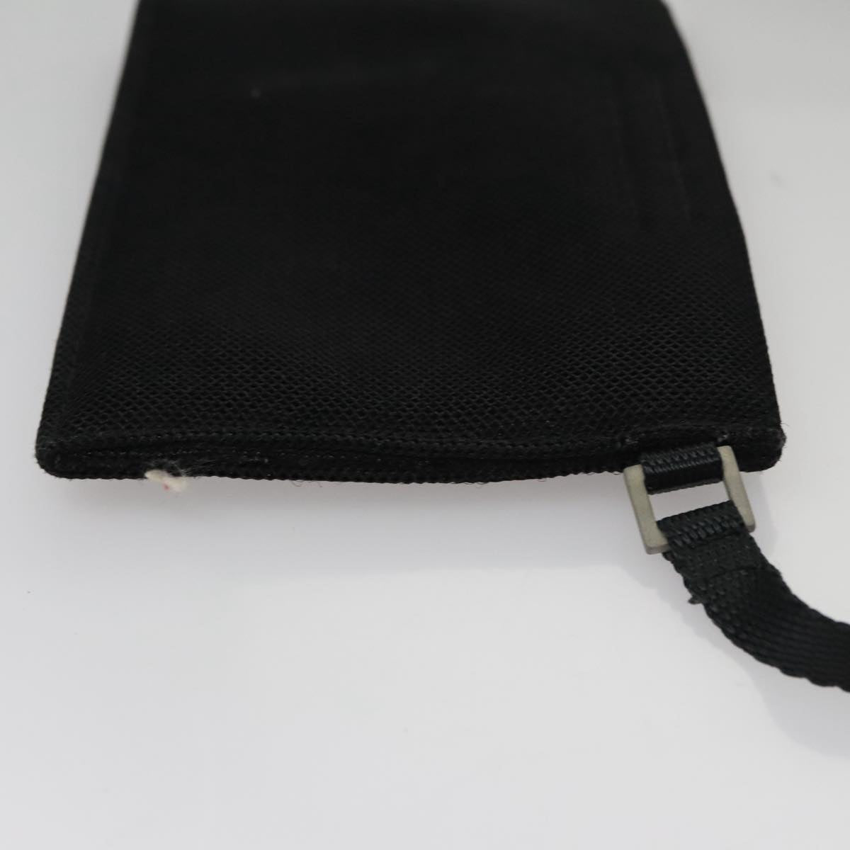 PRADA Tote Bag Nylon Beige Auth bs21295