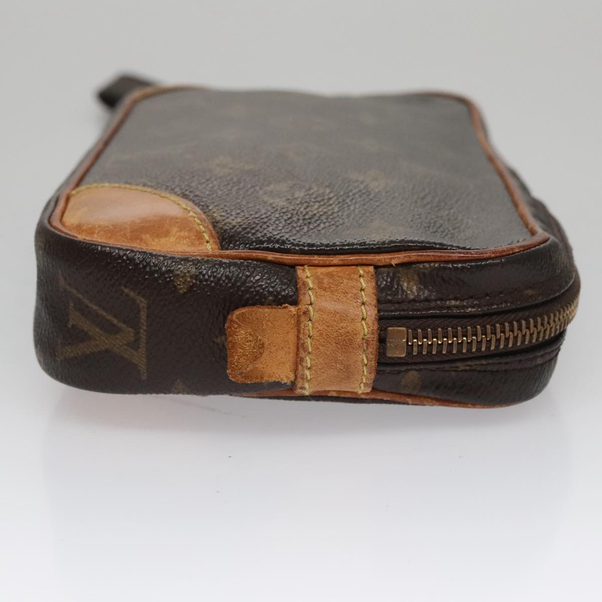 LOUIS VUITTON Monogram Marly Dragonne PM Clutch Bag M51827 LV Auth bs21421