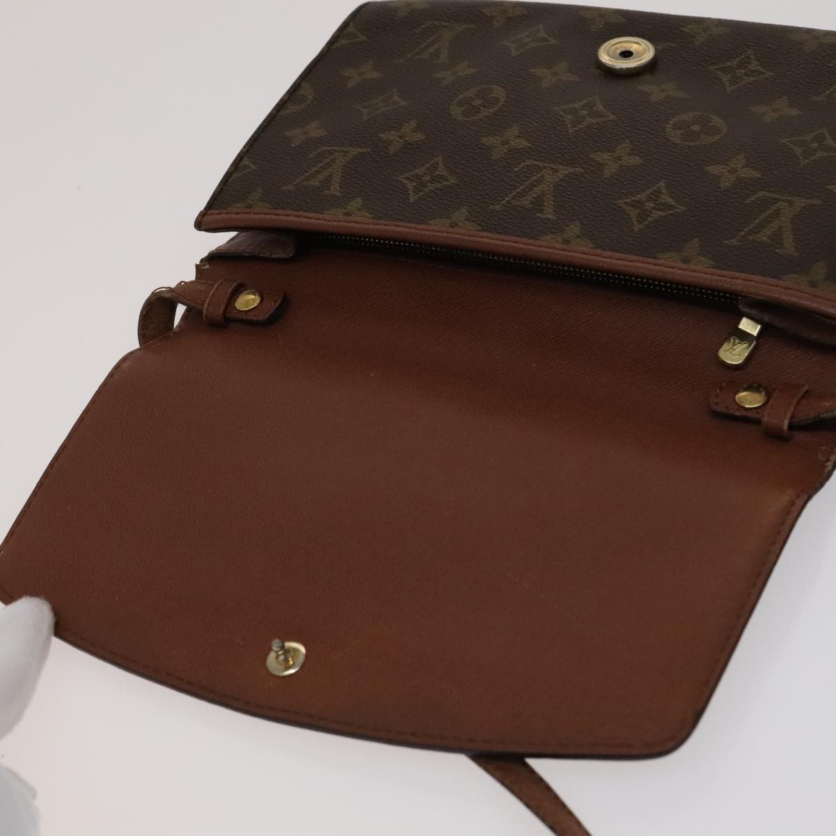 LOUIS VUITTON Monogram Bordeaux 24 Shoulder Bag M51798 LV Auth bs21444