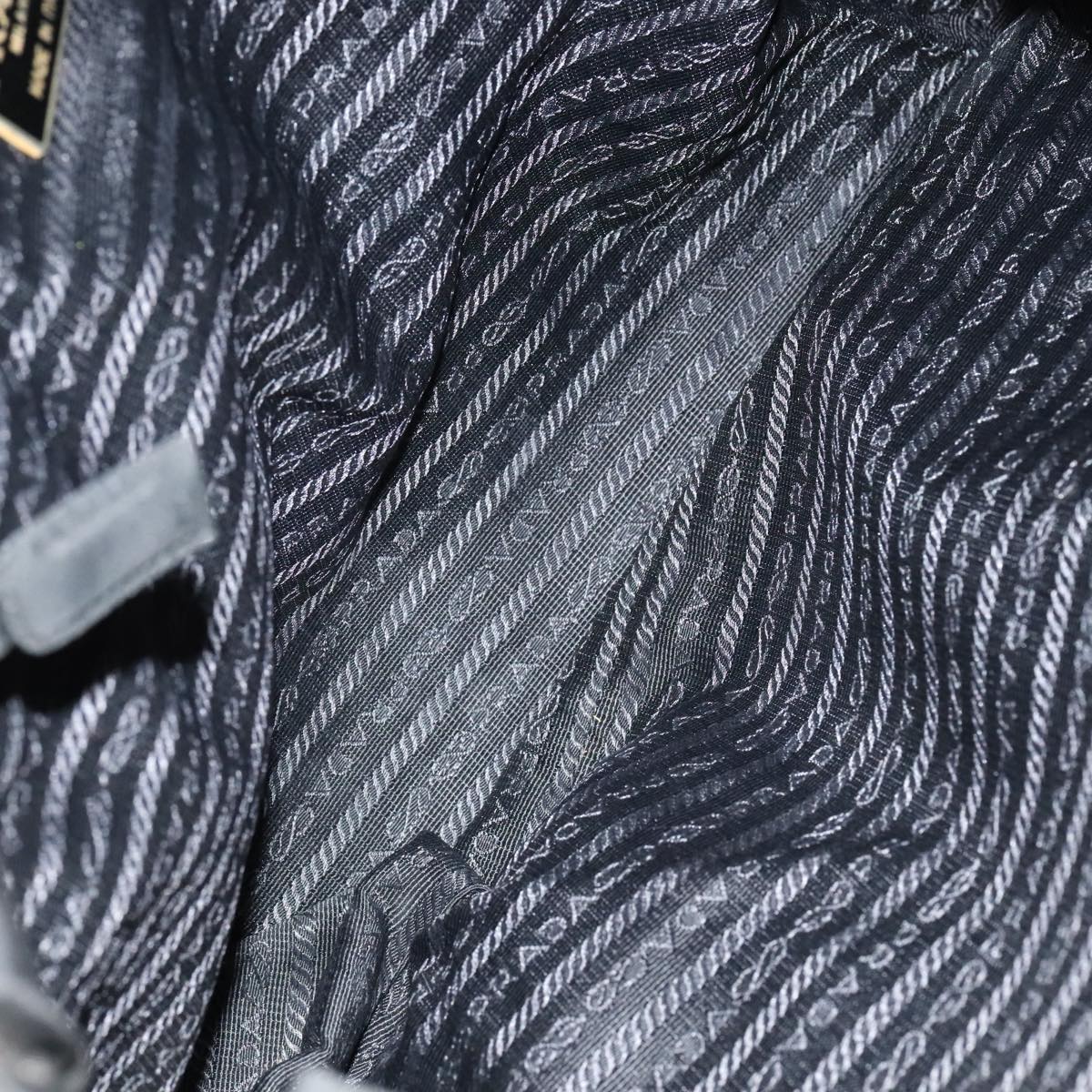 PRADA Tote Bag Nylon Black Auth bs21457