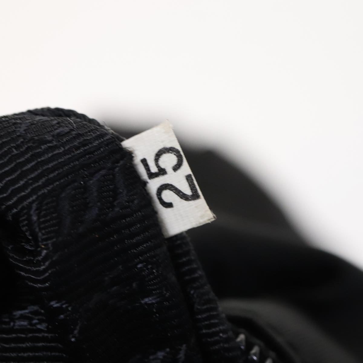 PRADA Tote Bag Nylon Black Auth bs21457