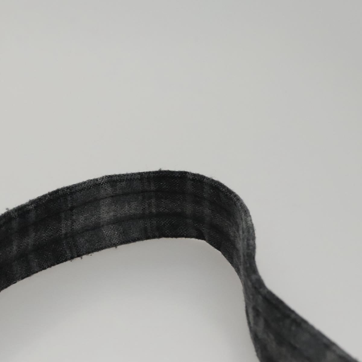 Salvatore Ferragamo Shoulder Bag Wool Gray Auth bs21555