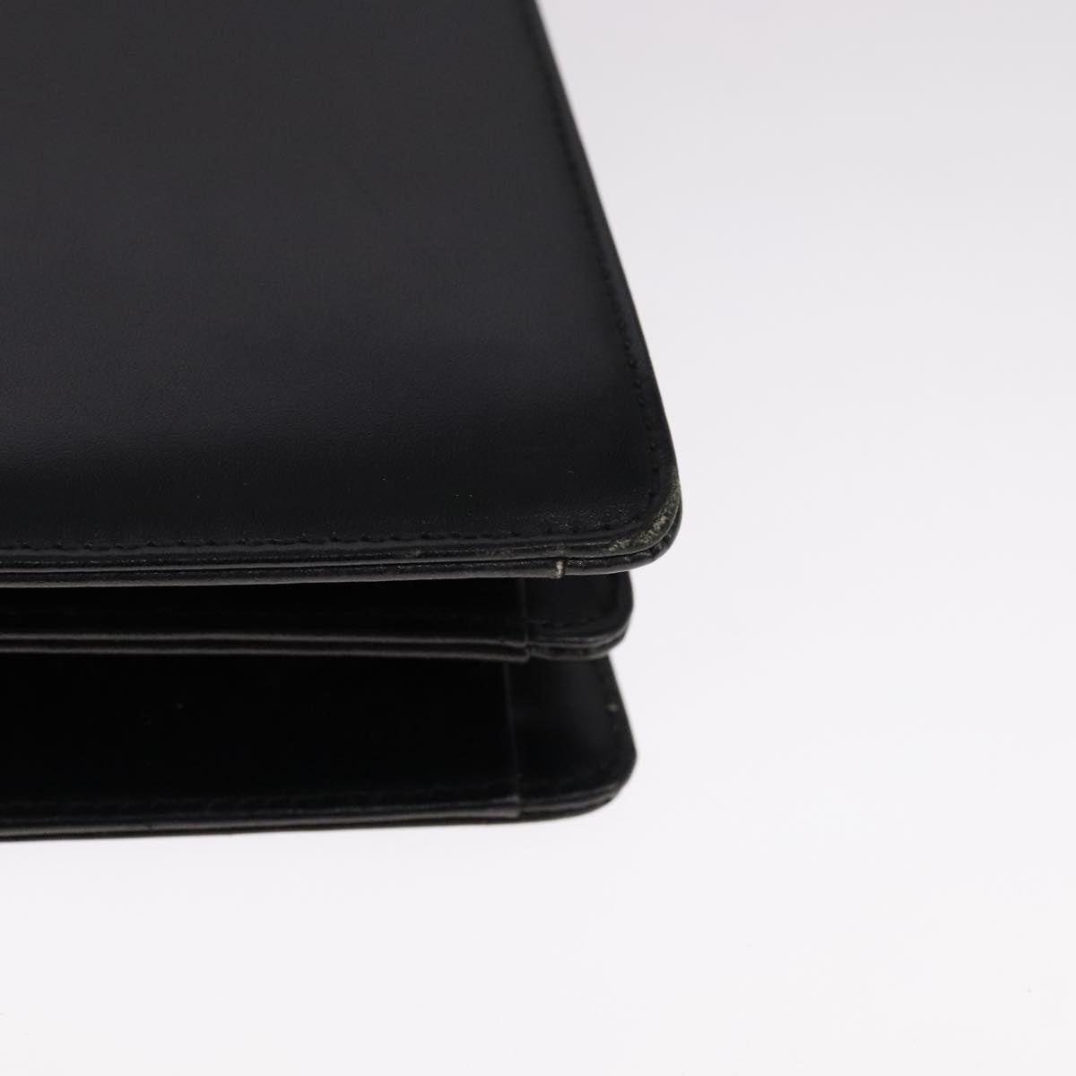 Salvatore Ferragamo Hand Bag Leather 2way Black Auth bs21557