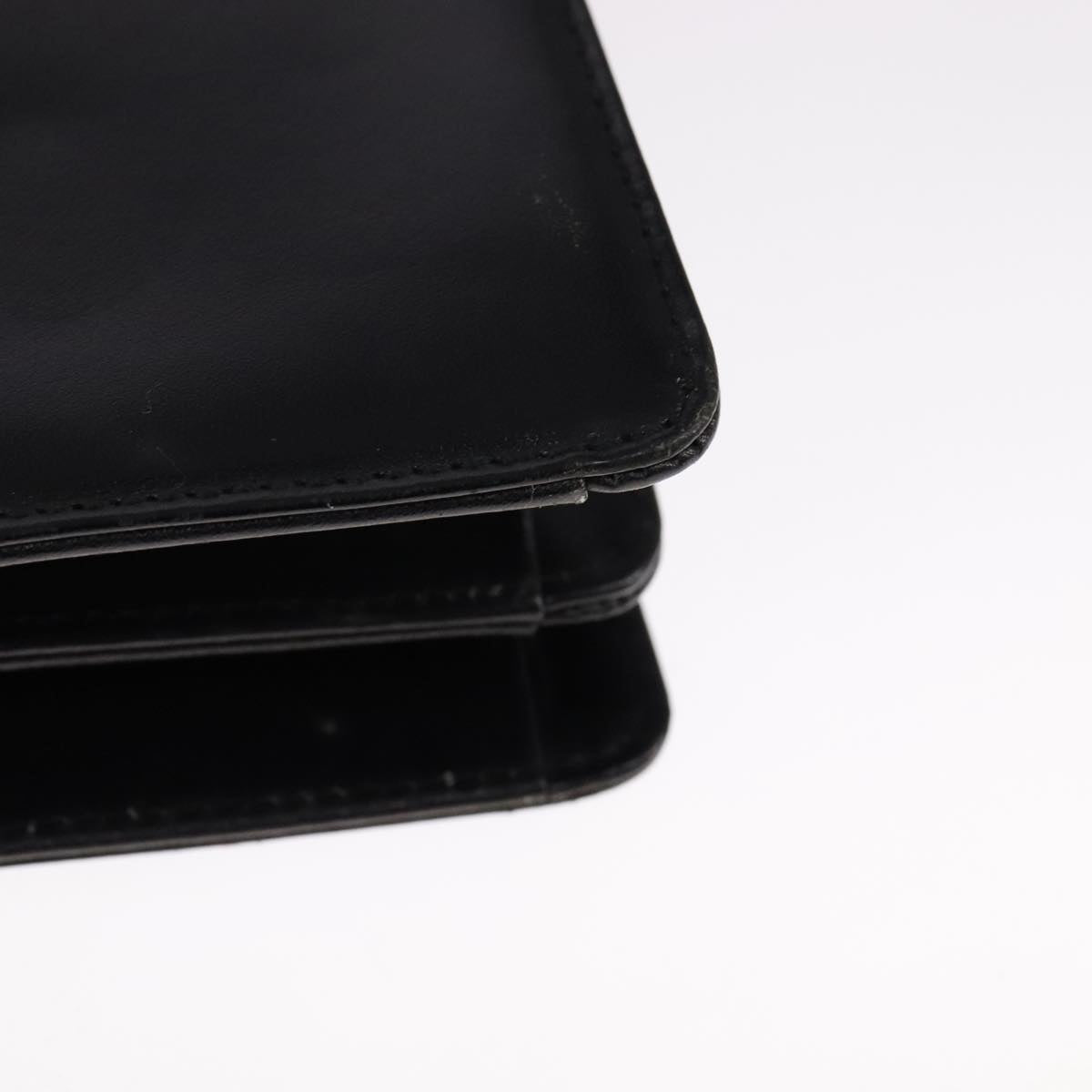 Salvatore Ferragamo Hand Bag Leather 2way Black Auth bs21557