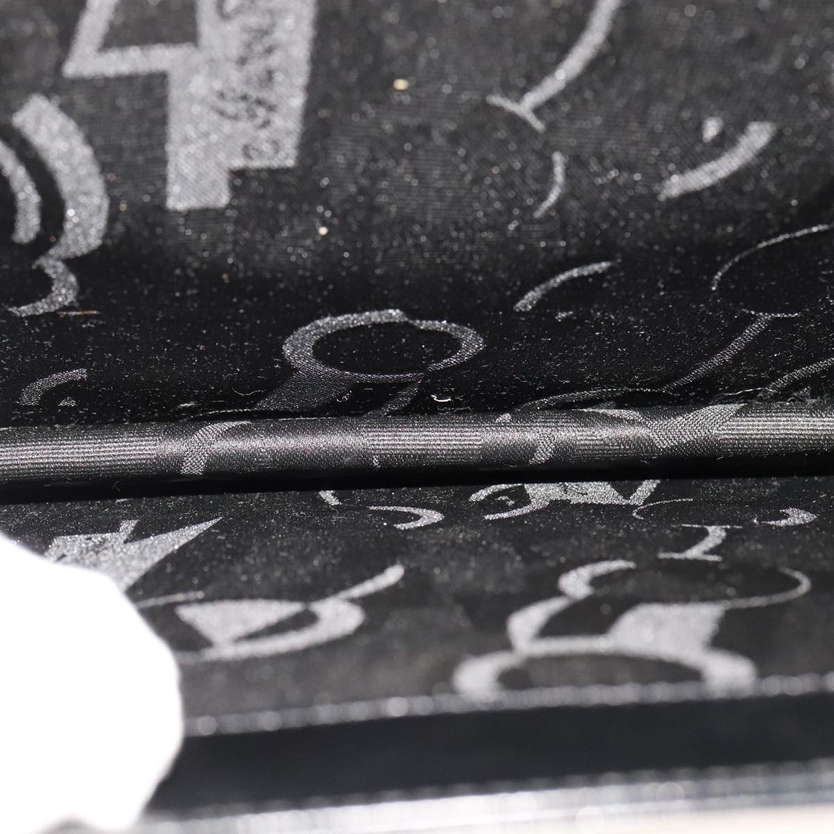 Salvatore Ferragamo Hand Bag Leather 2way Black Auth bs21557