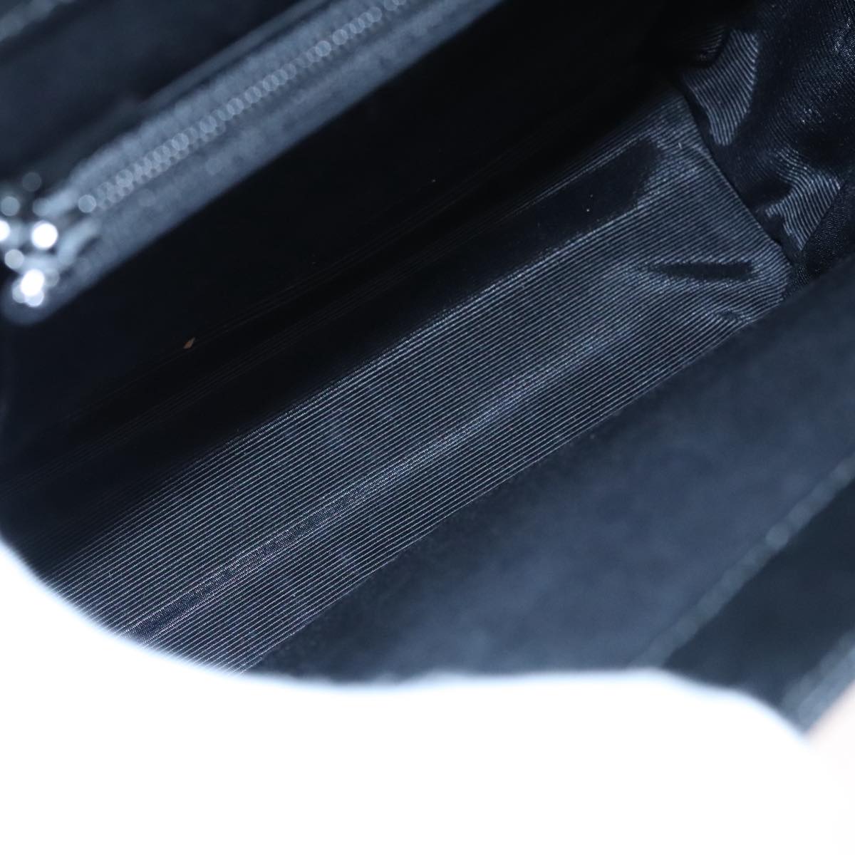 GIVENCHY Hand Bag Leather Black Auth bs21583