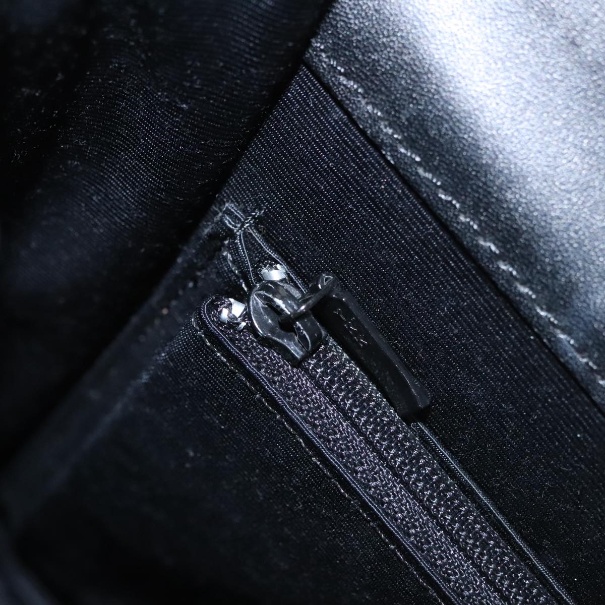 GIVENCHY Hand Bag Leather Black Auth bs21583