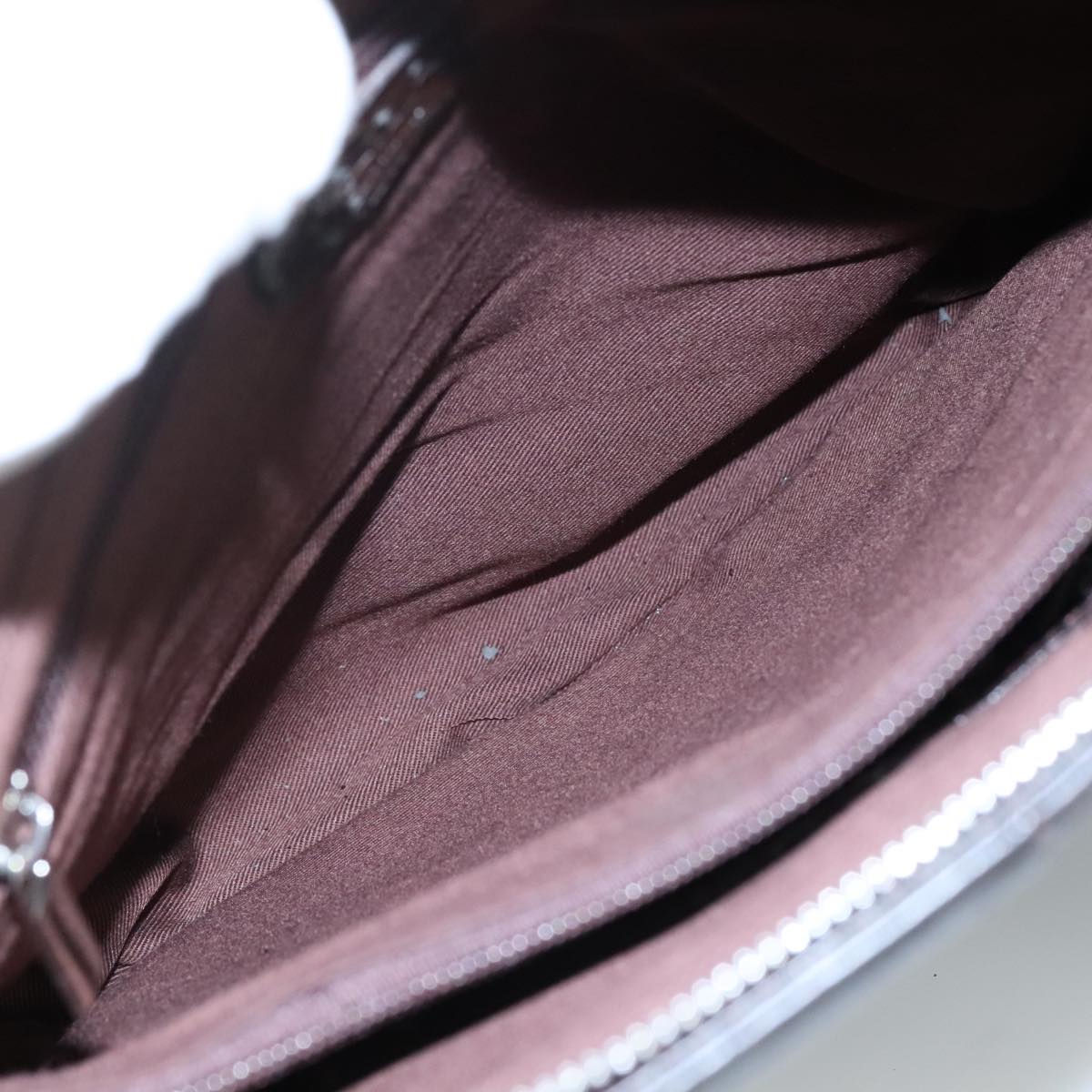 BALLY Shoulder Bag Leather Brown Auth bs21592