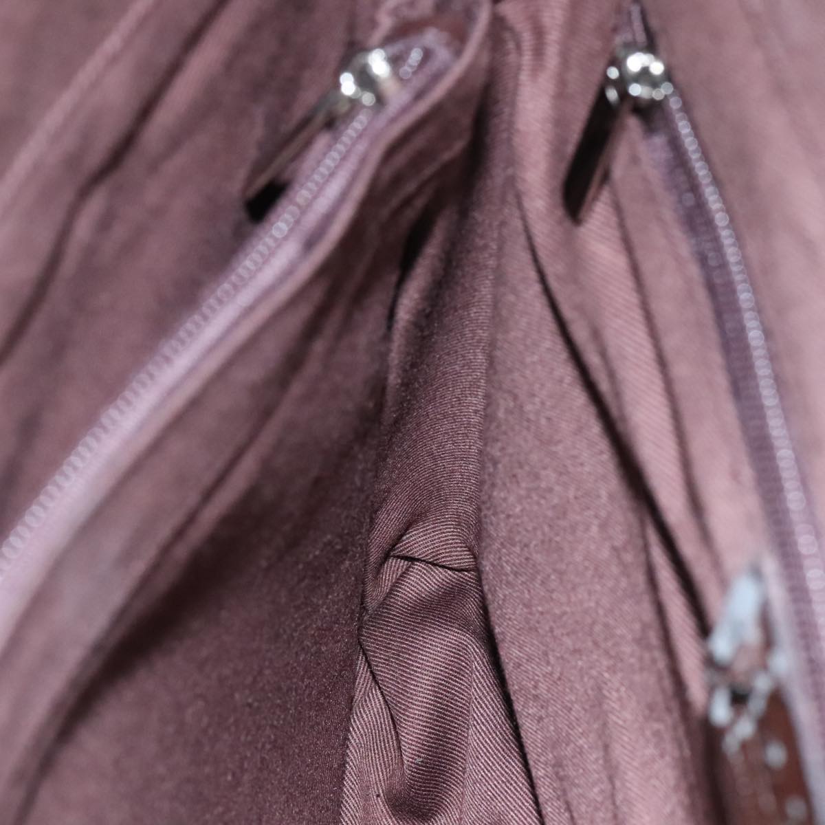 BALLY Shoulder Bag Leather Brown Auth bs21592