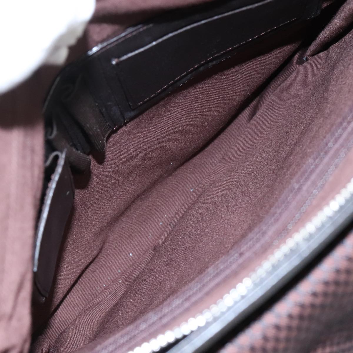 BALLY Shoulder Bag Leather Brown Auth bs21592