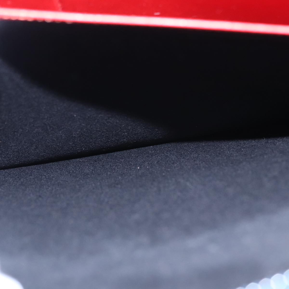 Christian Louboutin Hand Bag Leather Blue Auth bs21607