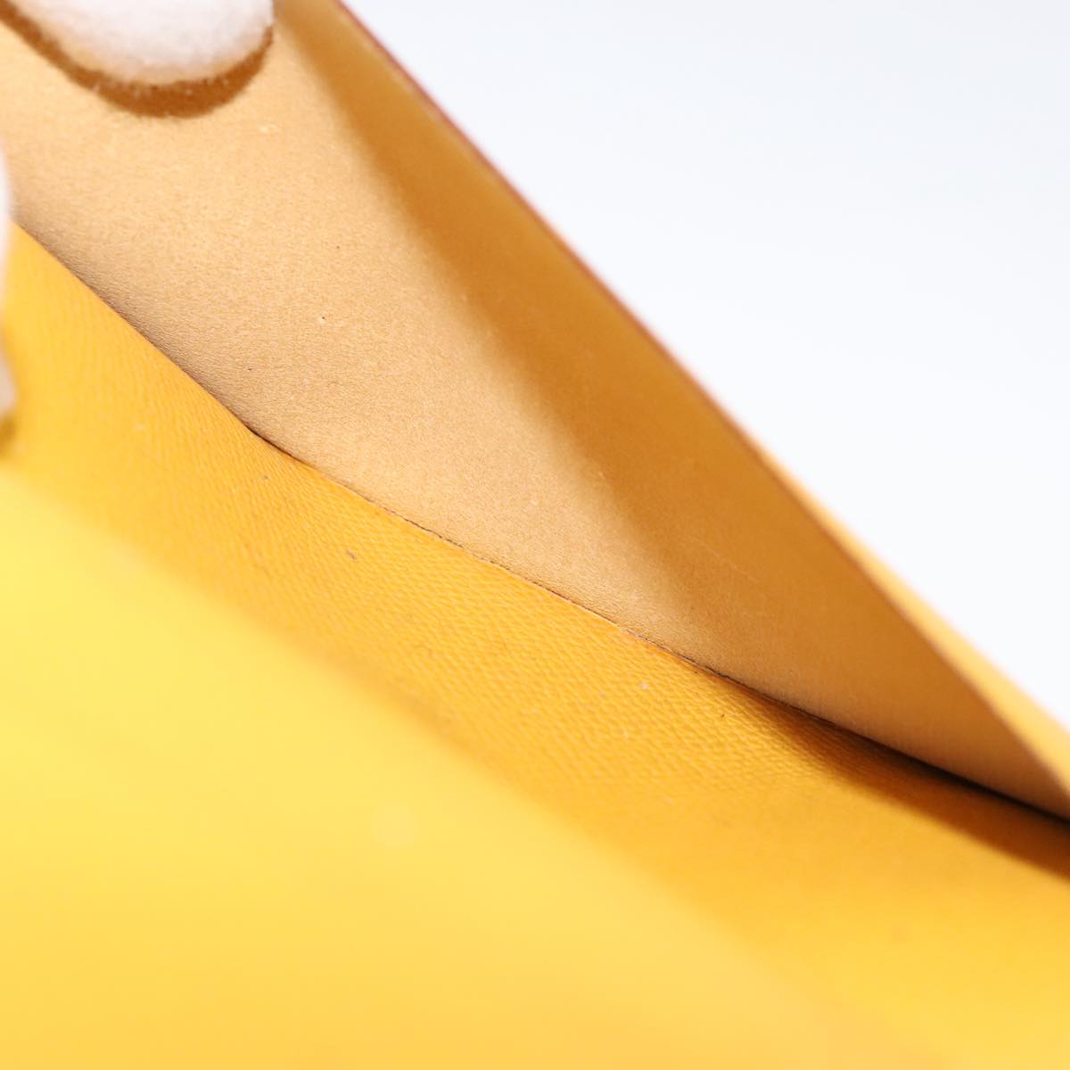 HERMES Day Planner Cover Leather Green Auth bs21645