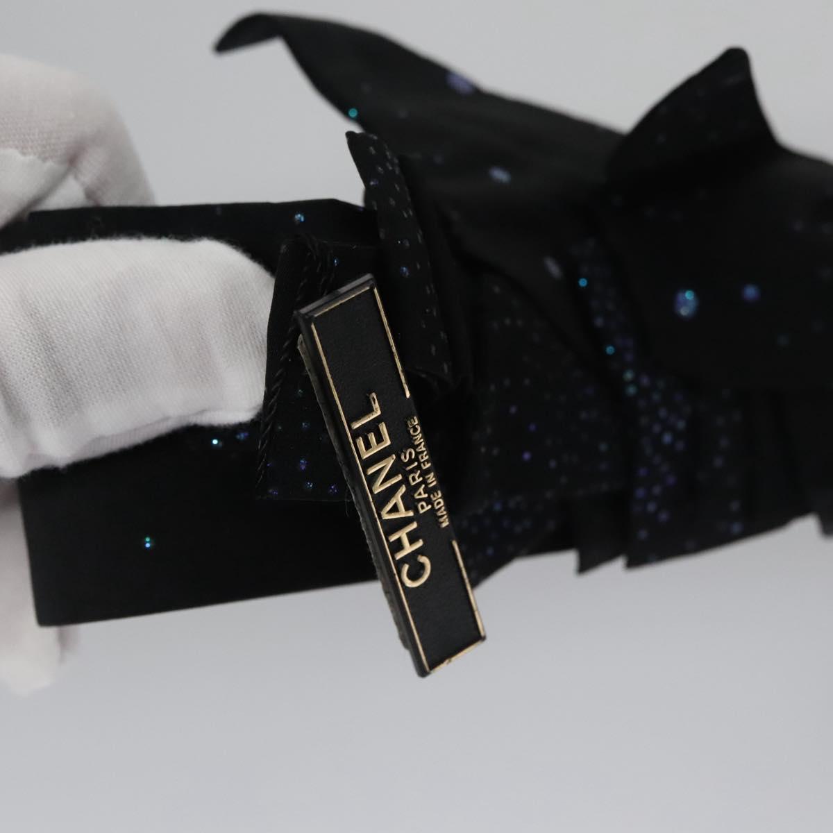 CHANEL Belt Leather 29.9"" Black CC Auth bs21650