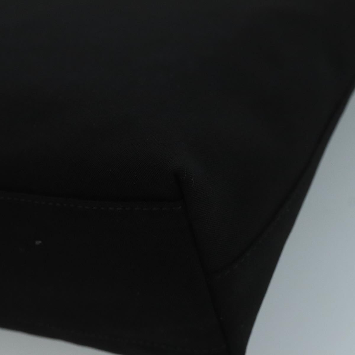 Salvatore Ferragamo Shoulder Bag Canvas Black Auth bs21726