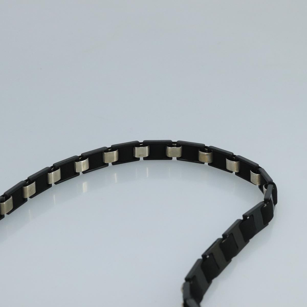 Salvatore Ferragamo Shoulder Bag Canvas Black Auth bs21726