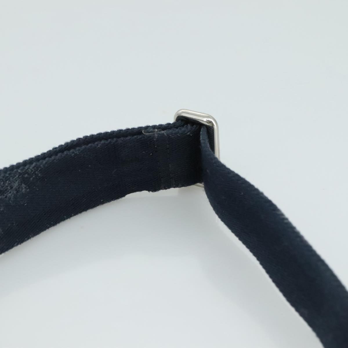 GUCCI GG Supreme Shoulder Bag PVC Navy 223666 Auth bs21744