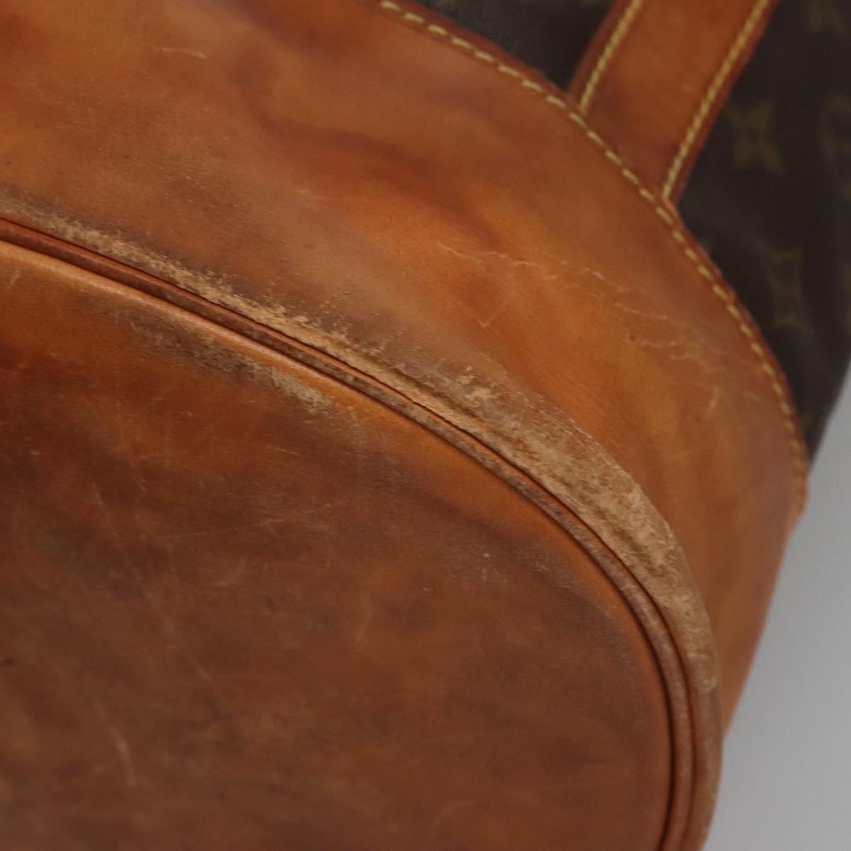 LOUIS VUITTON Monogram Randonnee GM Shoulder Bag M42244 LV Auth bs21916