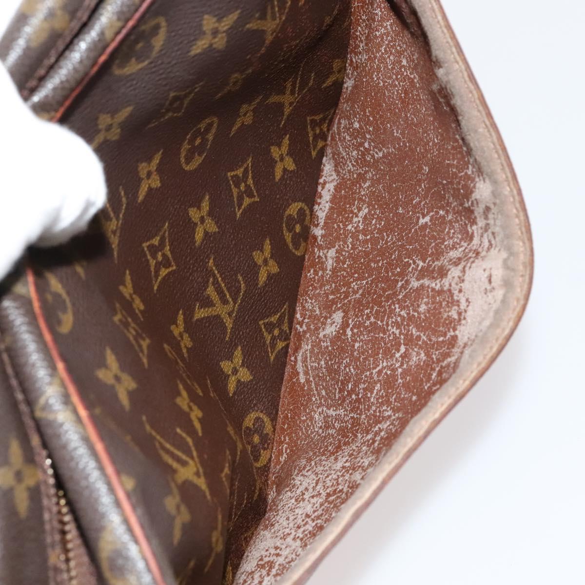 LOUIS VUITTON Monogram Trocadero 30 Shoulder Bag M51272 LV Auth bs22099