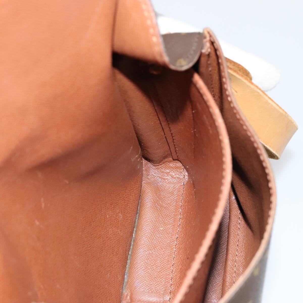 LOUIS VUITTON Monogram Cartouchiere MM Shoulder Bag M51253 LV Auth bs22105