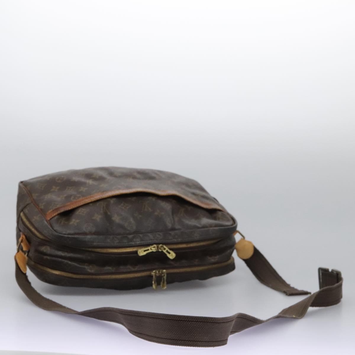 LOUIS VUITTON Monogram Reporter GM Shoulder Bag M45252 LV Auth bs22111