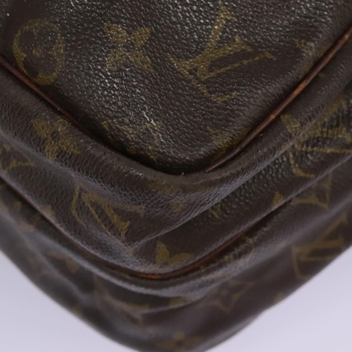 LOUIS VUITTON Monogram Reporter GM Shoulder Bag M45252 LV Auth bs22111
