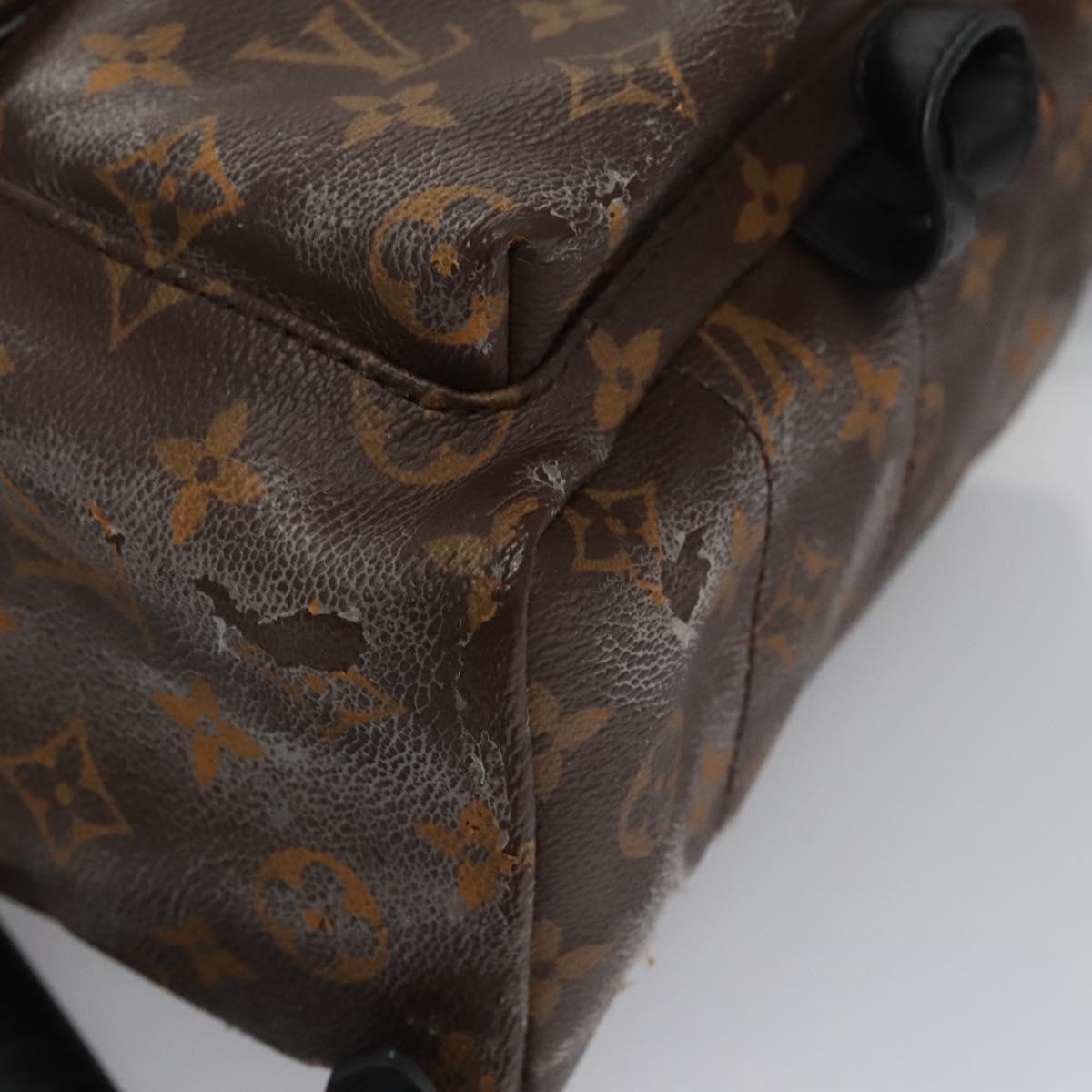 LOUIS VUITTON Monogram Palm Springs PM Backpack M41980 LV Auth bs22143