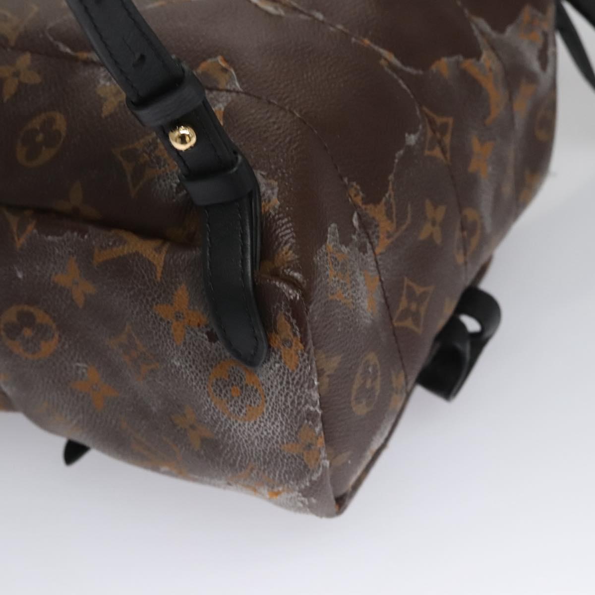 LOUIS VUITTON Monogram Palm Springs PM Backpack M41980 LV Auth bs22143
