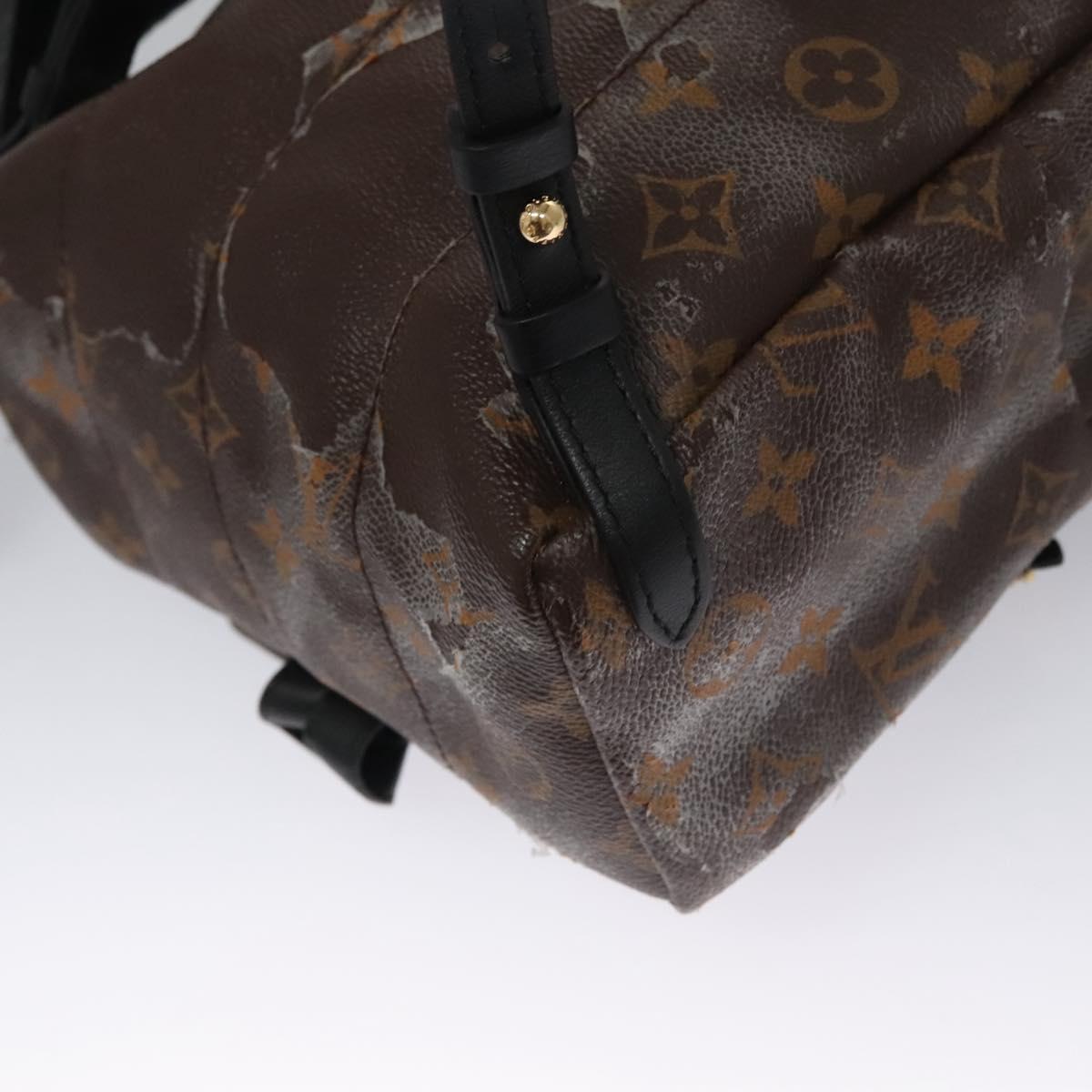 LOUIS VUITTON Monogram Palm Springs PM Backpack M41980 LV Auth bs22143