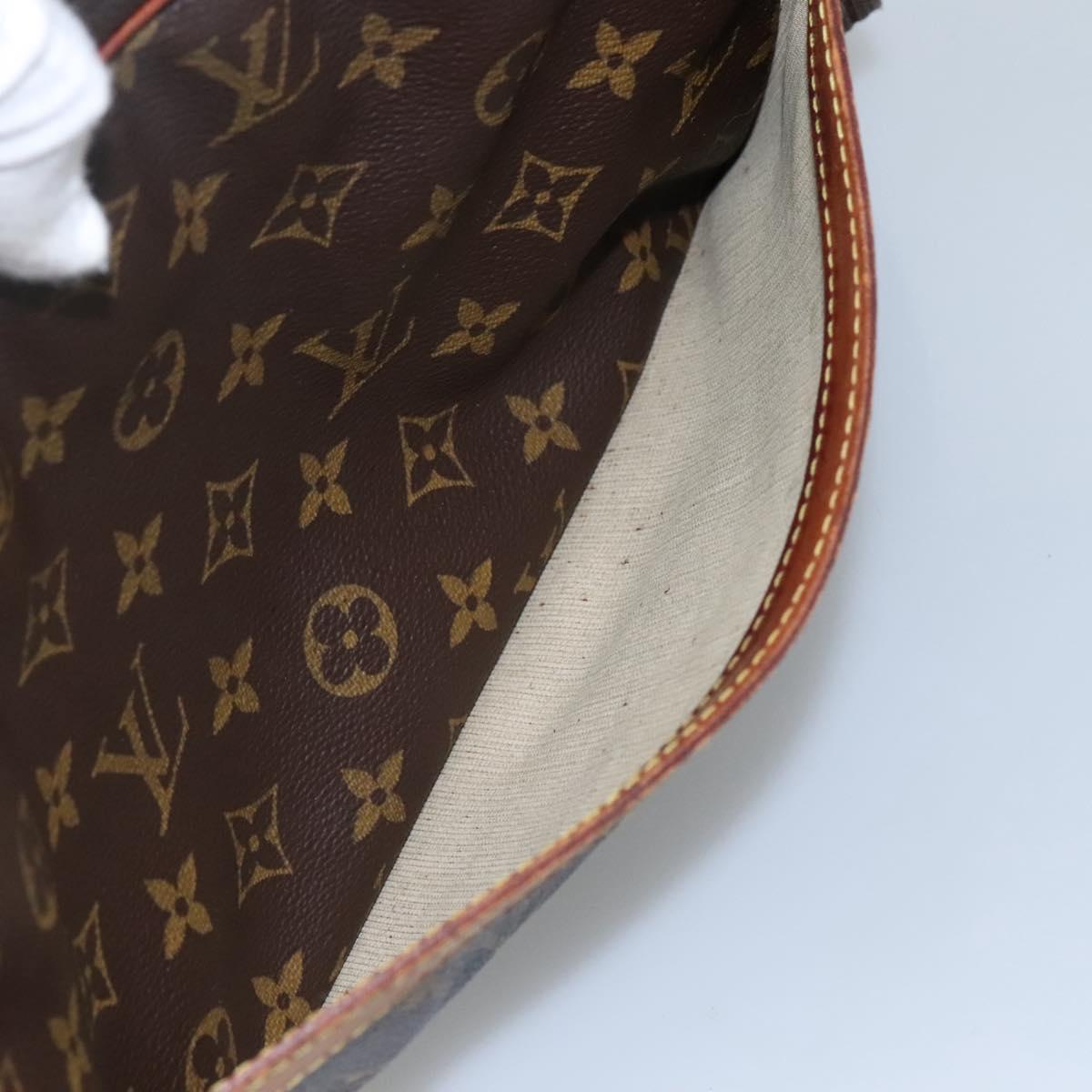 LOUIS VUITTON Monogram Reporter PM Shoulder Bag M45254 LV Auth bs22169