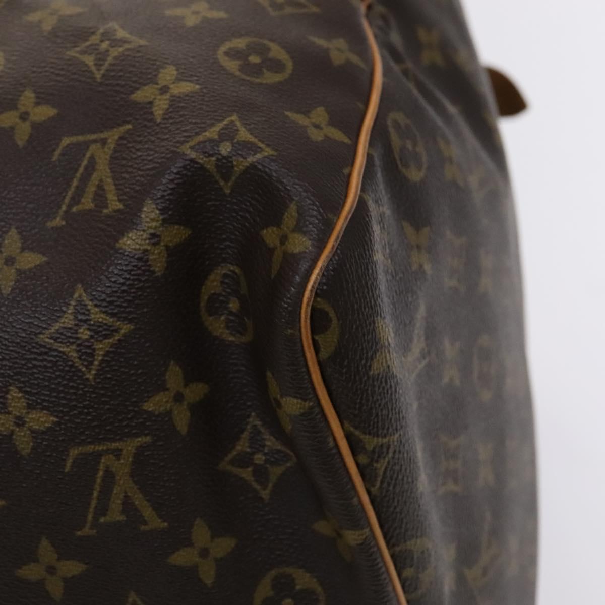 LOUIS VUITTON Monogram Keepall 60 Boston Bag M41422 LV Auth bs22171