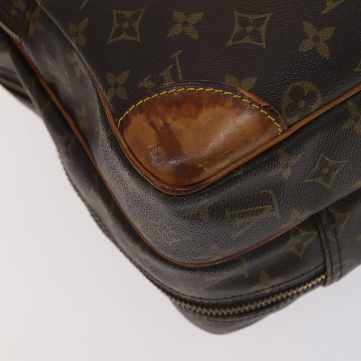 LOUIS VUITTON Monogram Sac 48 Earl Boston Bag M41383 LV Auth bs22202