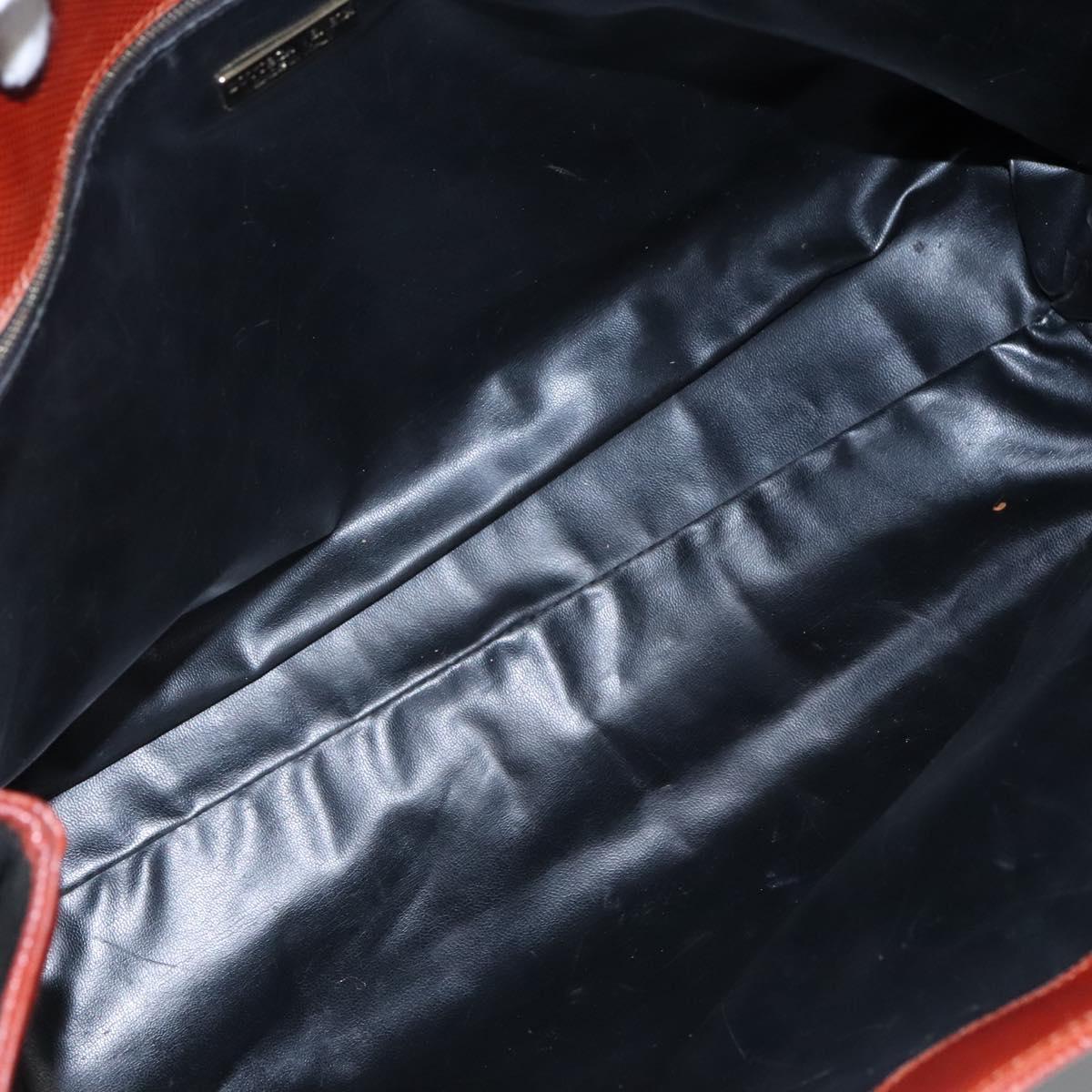 BOTTEGA VENETA Hand Bag PVC Black Auth bs22311