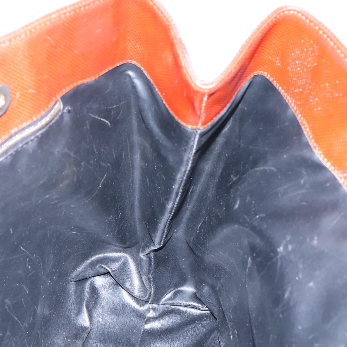 BOTTEGA VENETA Hand Bag PVC Black Auth bs22311