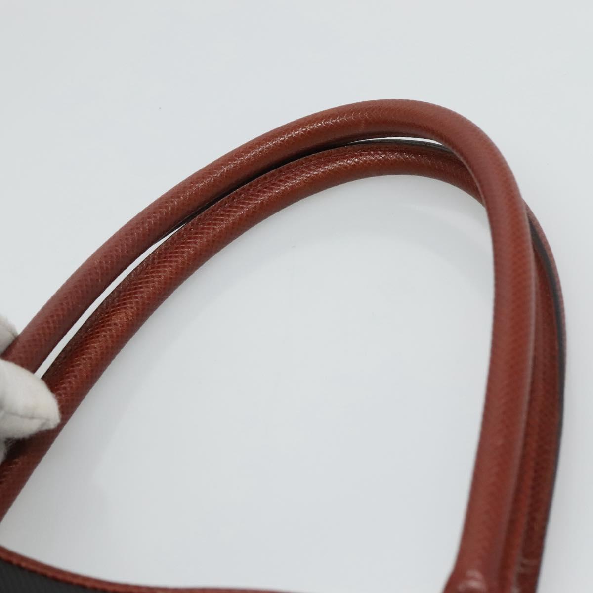 BOTTEGA VENETA Hand Bag PVC Black Auth bs22311