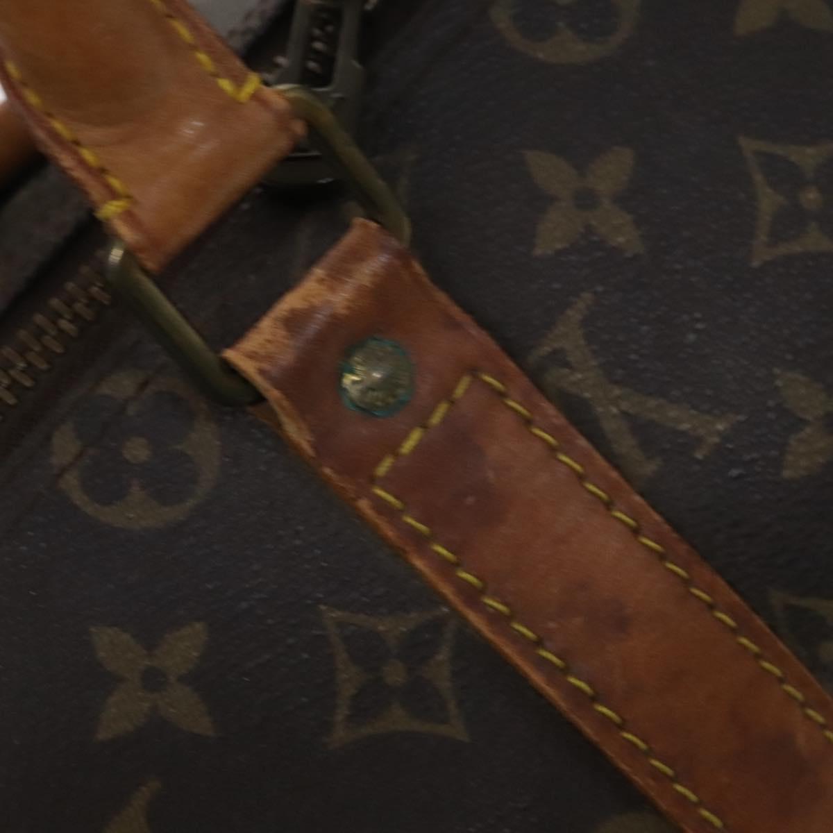 LOUIS VUITTON Monogram Keepall 45 Boston Bag M41428 LV Auth bs22332