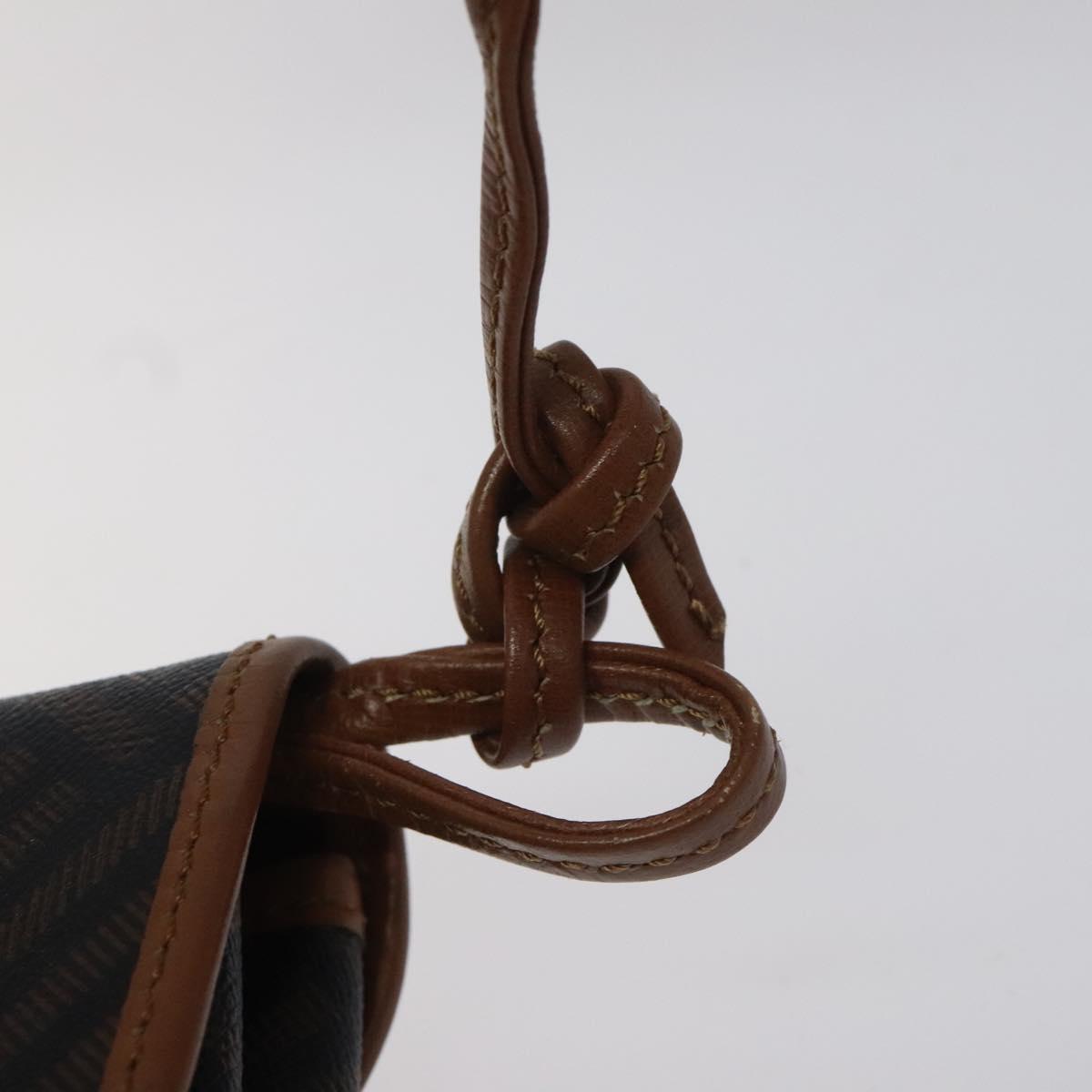 GIVENCHY Shoulder Bag PVC Black Auth bs22358