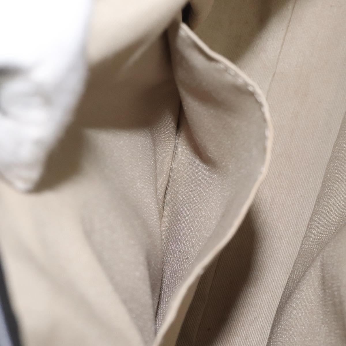 Coach Hand Bag Leather Black Auth bs22477