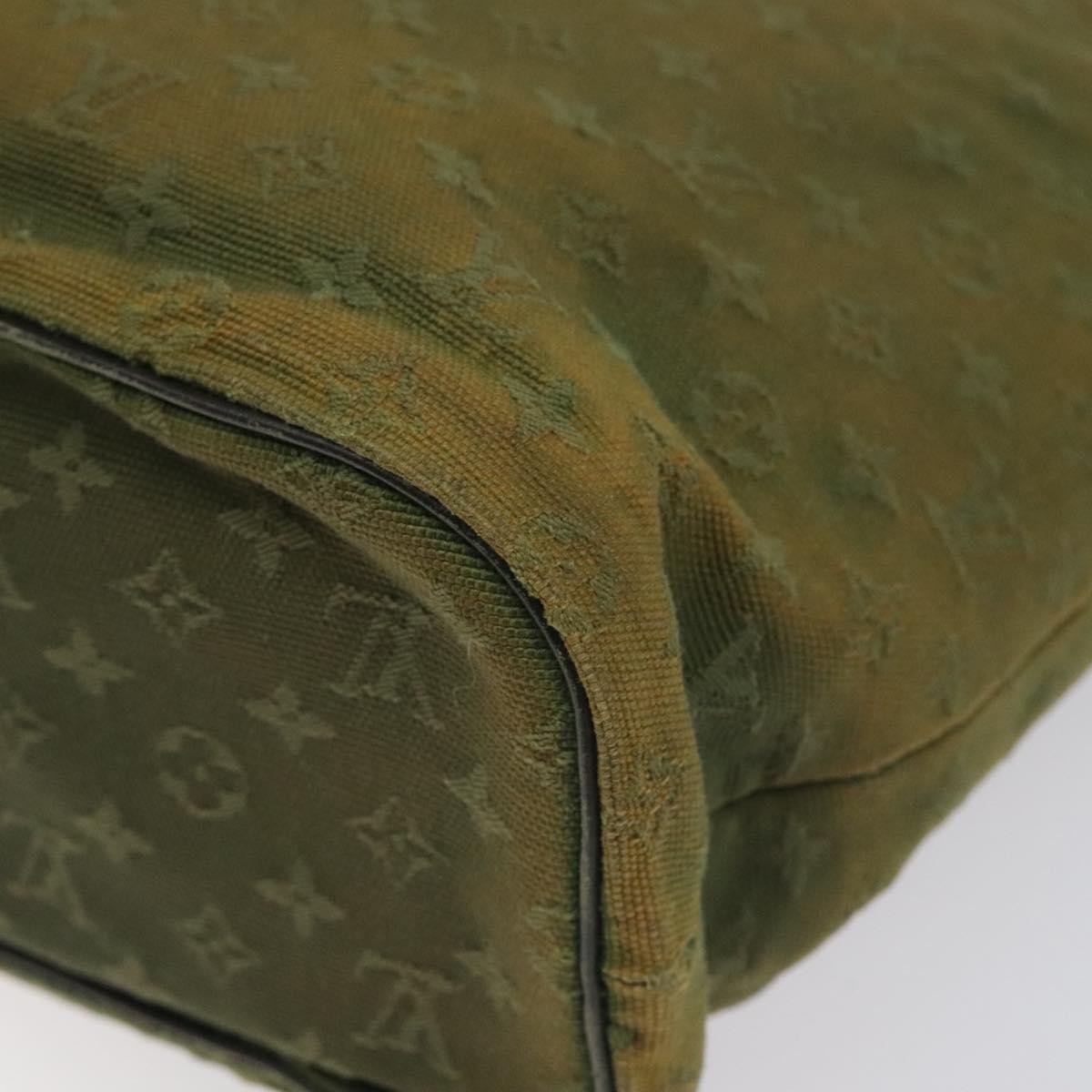 LOUIS VUITTON Monogram Mini Lucille GM Tote Bag TST Khaki M92681 LV Auth bs22544
