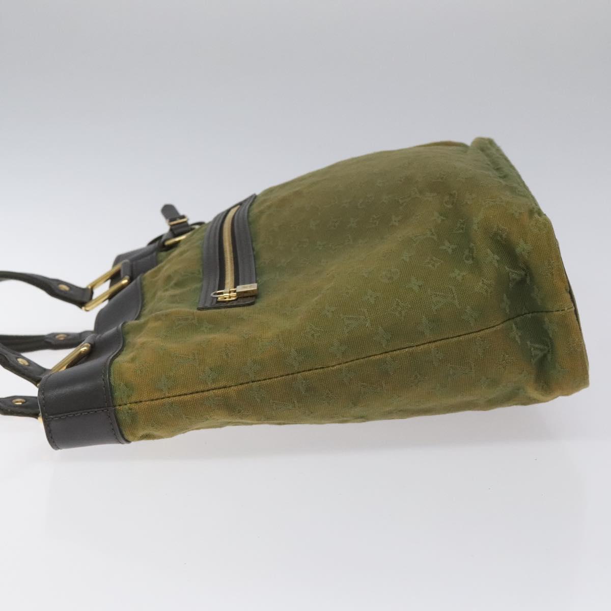 LOUIS VUITTON Monogram Mini Lucille GM Tote Bag TST Khaki M92681 LV Auth bs22544