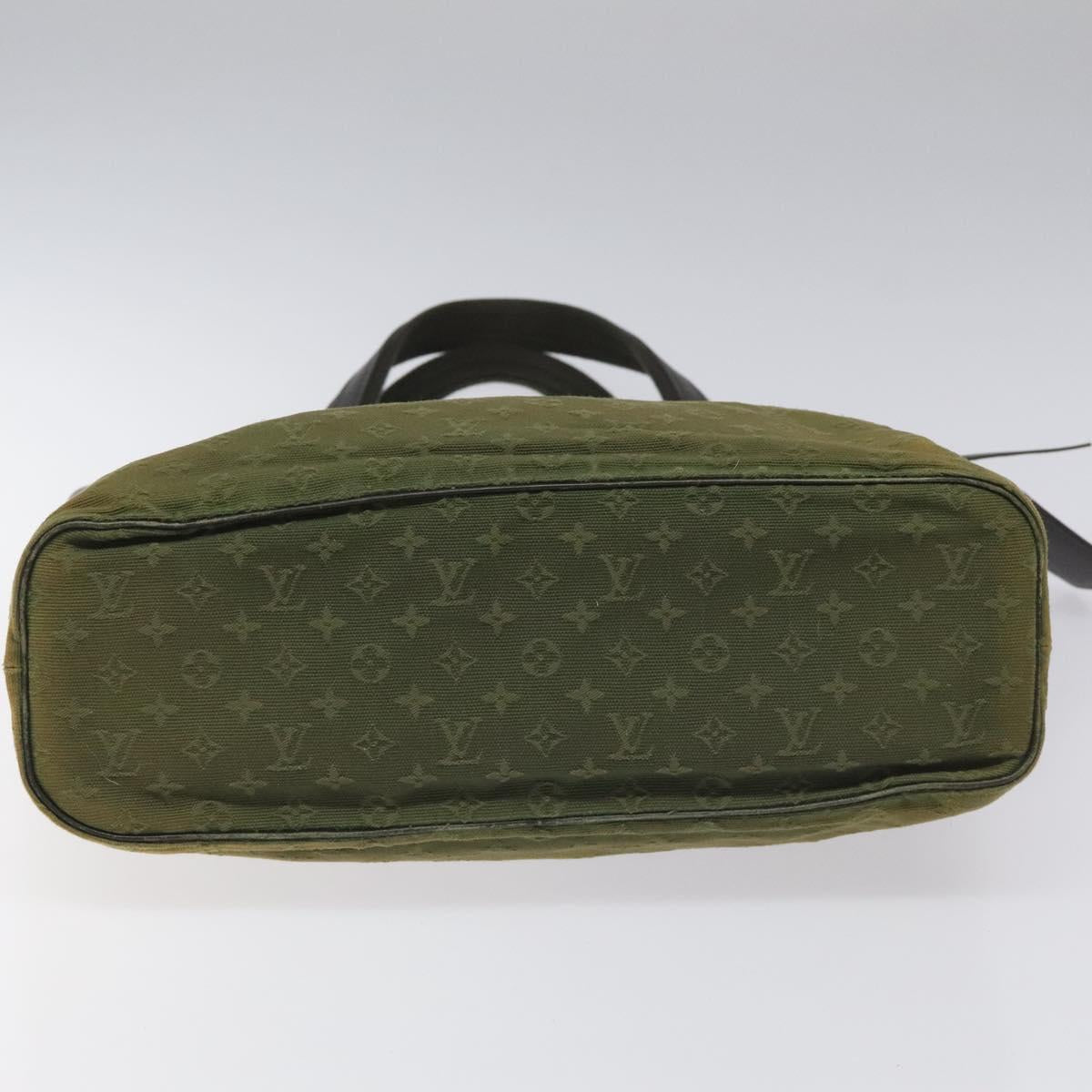 LOUIS VUITTON Monogram Mini Lucille GM Tote Bag TST Khaki M92681 LV Auth bs22544