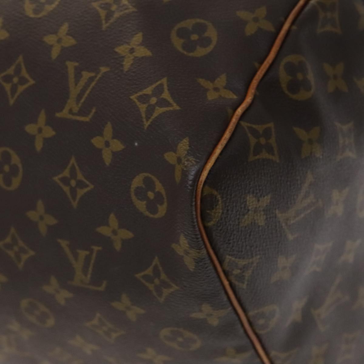 LOUIS VUITTON Monogram Keepall 60 Boston Bag M41422 LV Auth bs22554