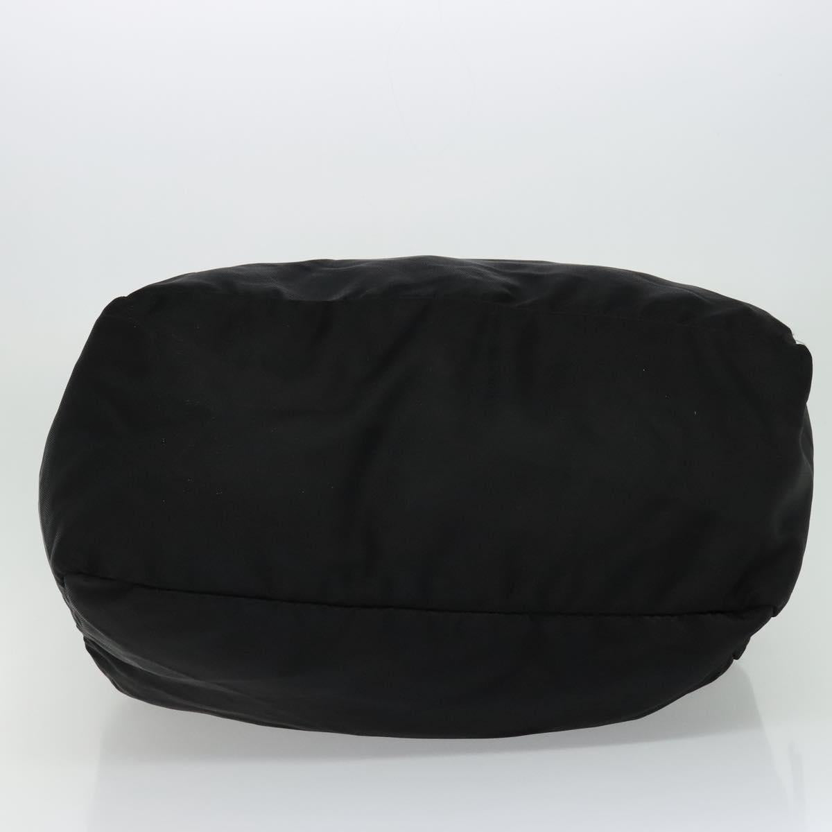 GUCCI Boston Bag Nylon Black 012 0389 Auth bs22576