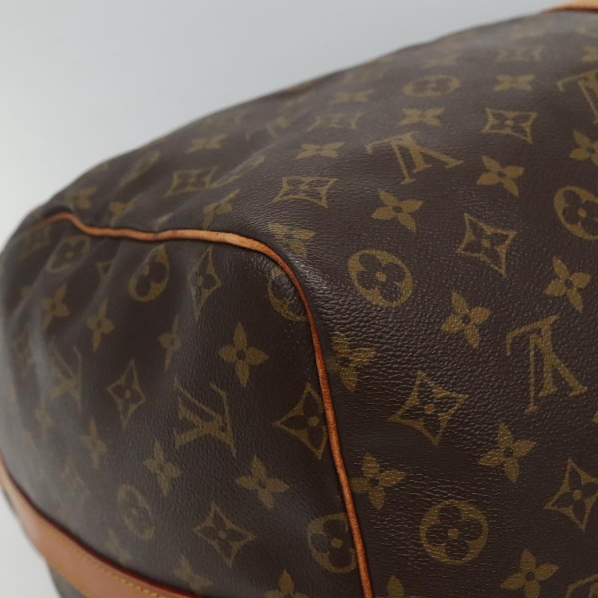 LOUIS VUITTON Monogram Keepall Bandouliere 60 Boston Bag M41412 LV Auth bs22766
