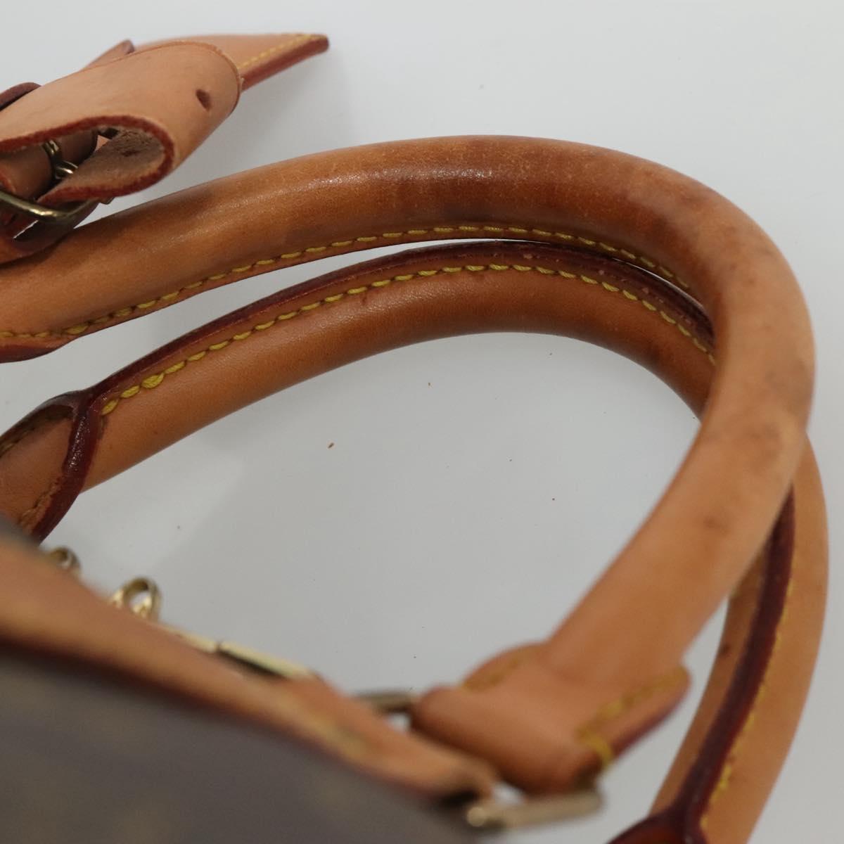 LOUIS VUITTON Monogram Keepall Bandouliere 60 Boston Bag M41412 LV Auth bs22766