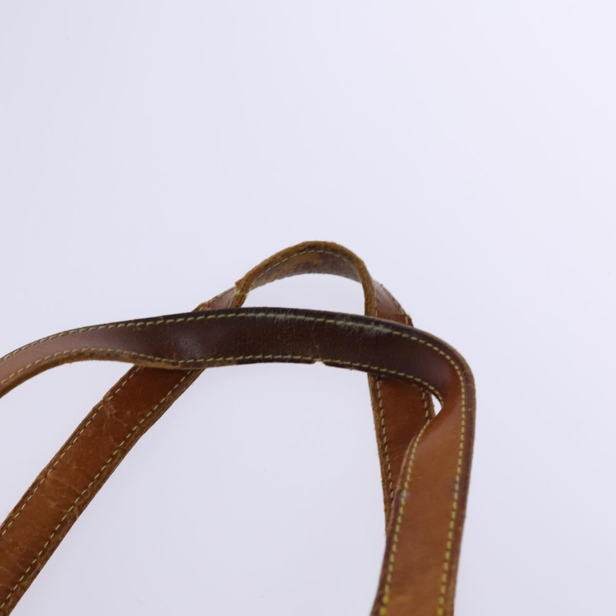 LOUIS VUITTON Monogram Vernis Hand Bag 2Set Amarante Brown LV Auth bs22775