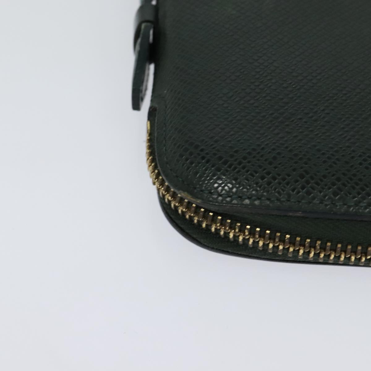 LOUIS VUITTON Taiga Organizer Atoll Travel Case Ardoise M30652 LV Auth bs22785
