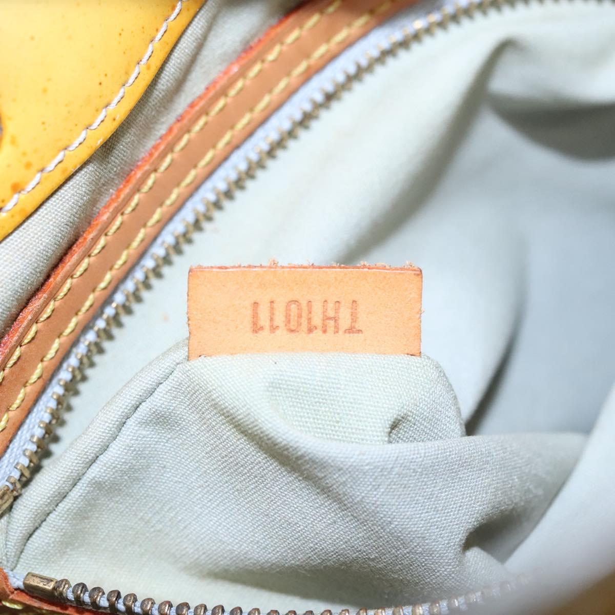 LOUIS VUITTON Monogram Vernis Reade MM Hand Bag Gris M91142 LV Auth bs22838