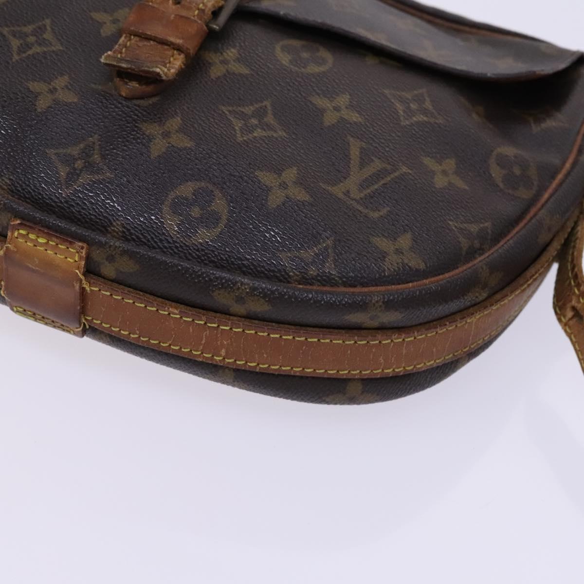 LOUIS VUITTON Monogram Jeune Fille GM Shoulder Bag M51225 LV Auth bs22840
